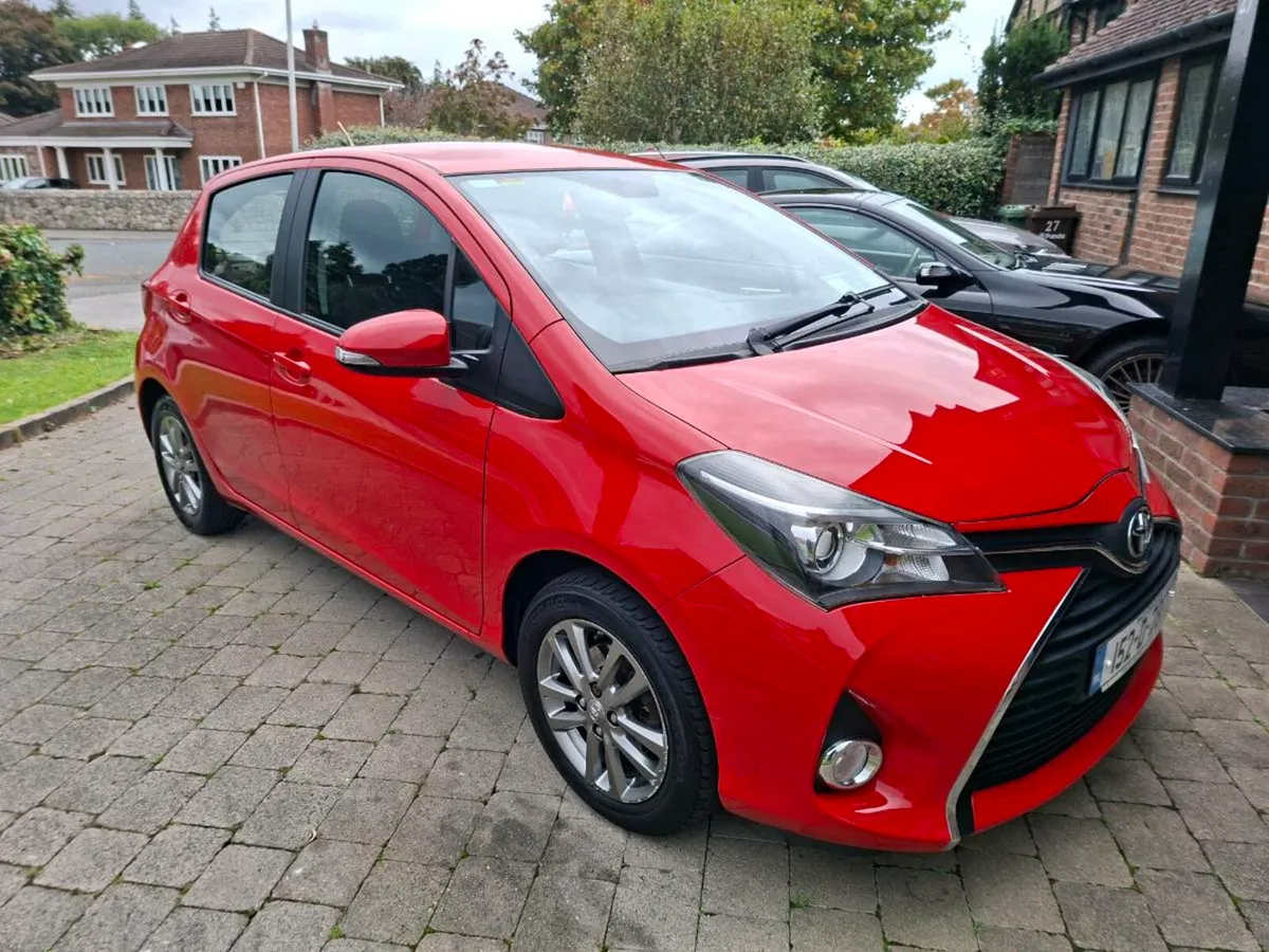 TOYOTA YARIS 1.0 PETROL 2015 ONLY 98000 MLS SUPERB - Image 1
