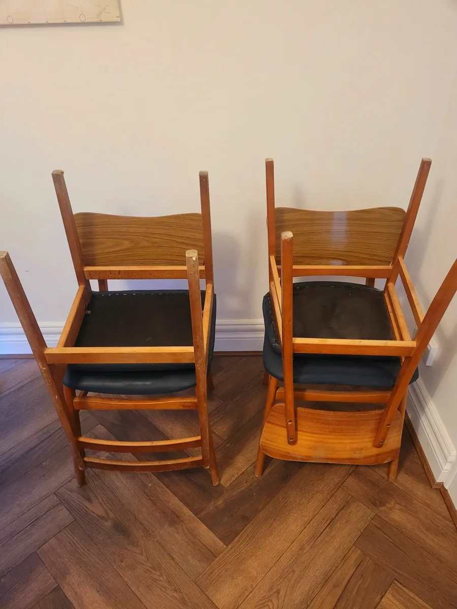 Set of 4 No. Retro Chairs - Image 1