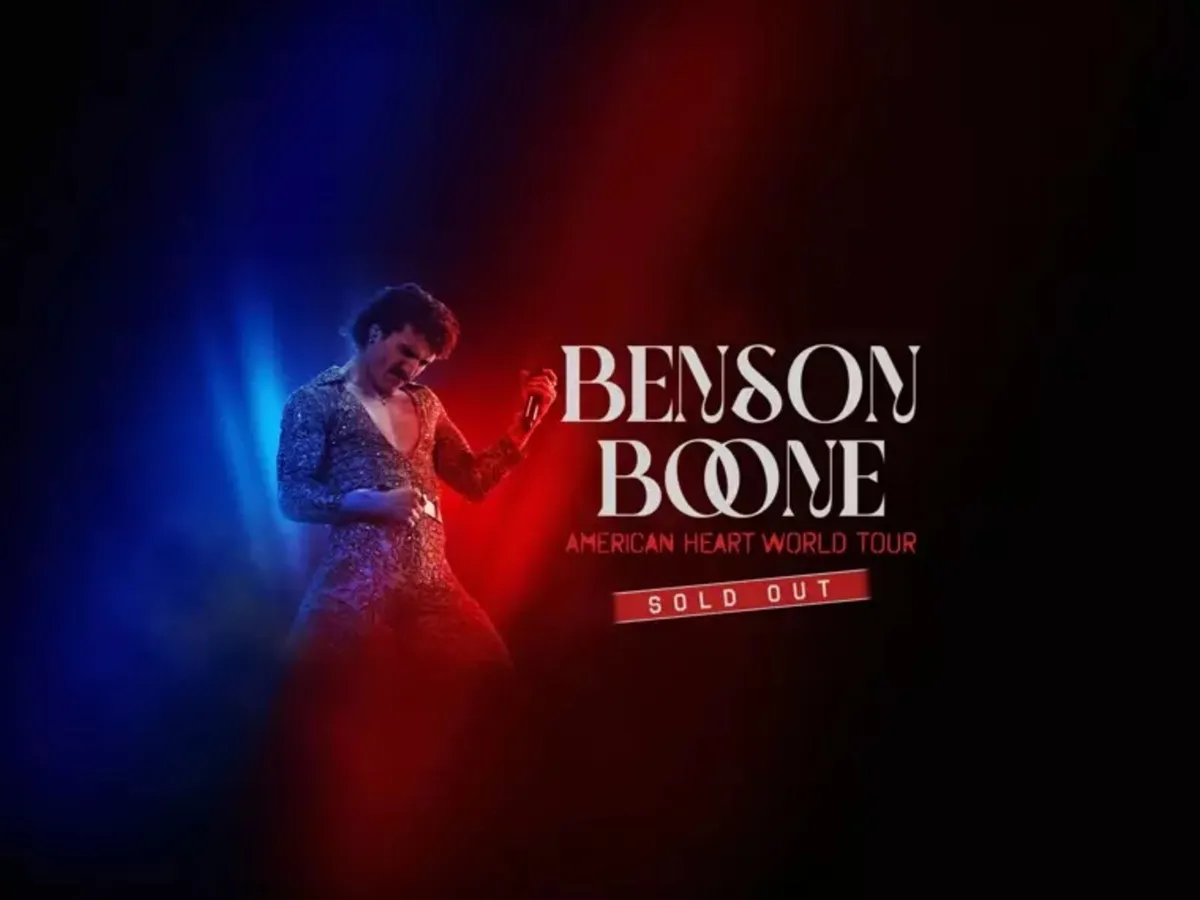 Benson Boone x 2 Standing Dublin