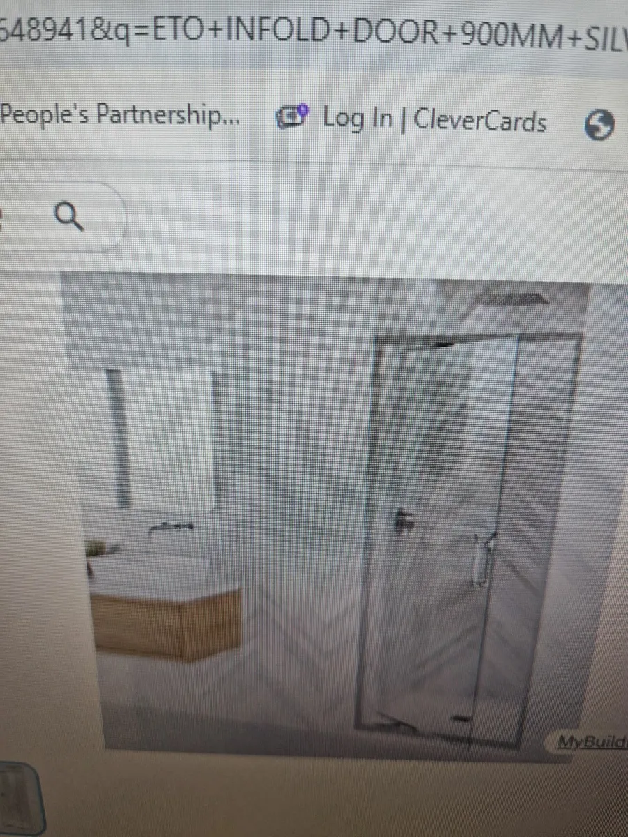 Shower door 800mm - Image 1