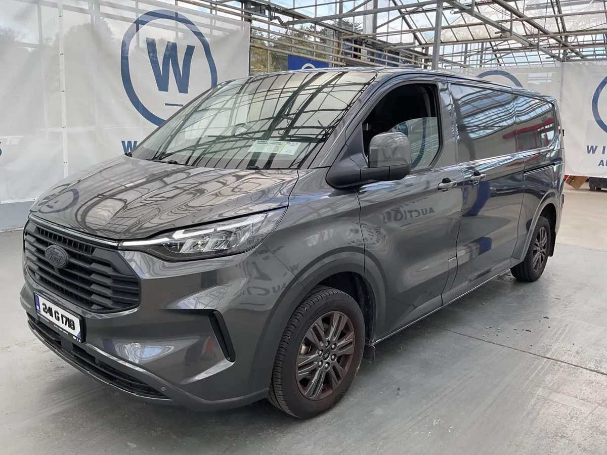 Ford Transit Custom 2024 For Auction!! - Image 1