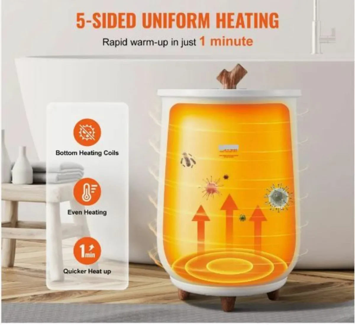 Towel Warmer Bucket, 20L Large - Image 2