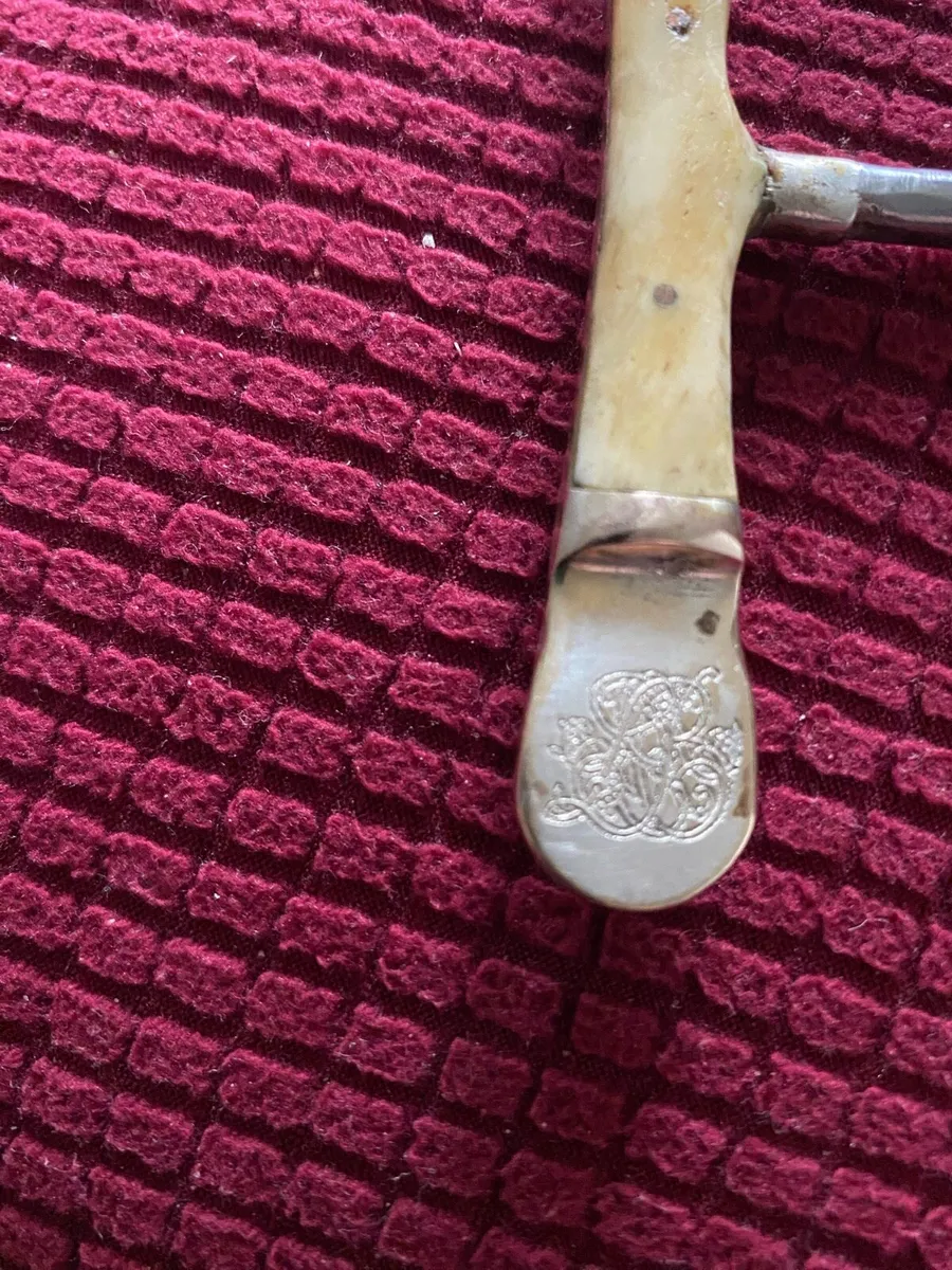 Antique Metal & Bone Corkscrew - Image 3