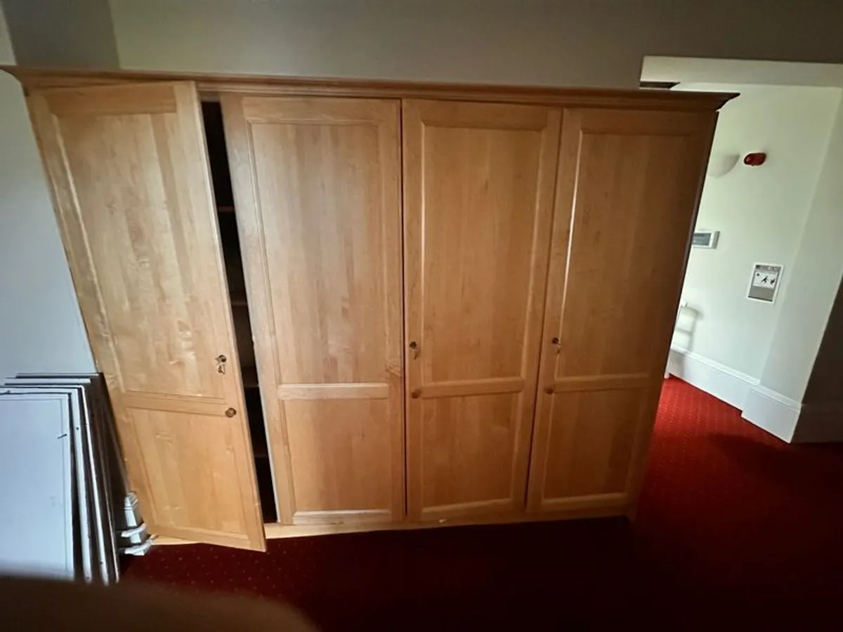 Large Wardrobe & Chest of Drawers for sale - Image 1