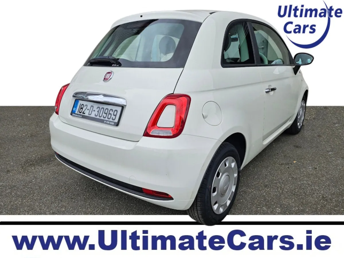 2018 Fiat 500 Auto 12 Months Warranty Finance - Image 3