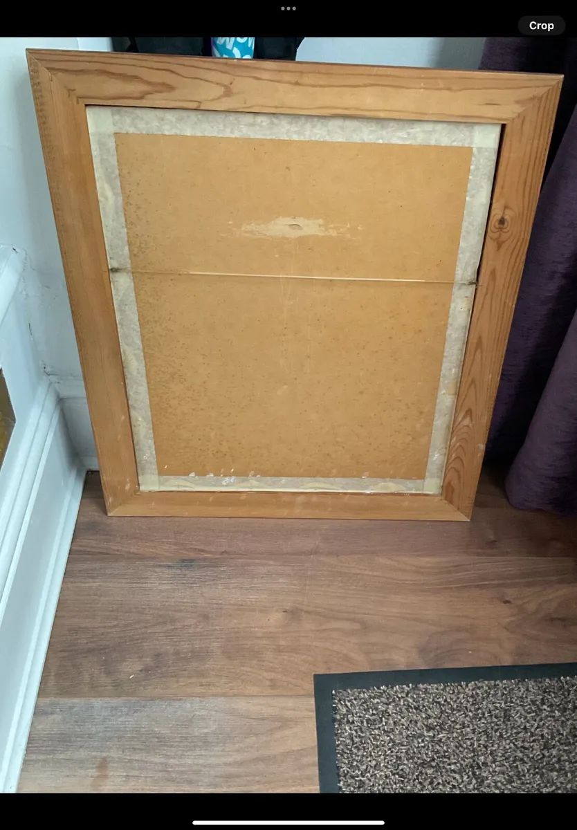 Solid Pine Framed Mirror - Image 2