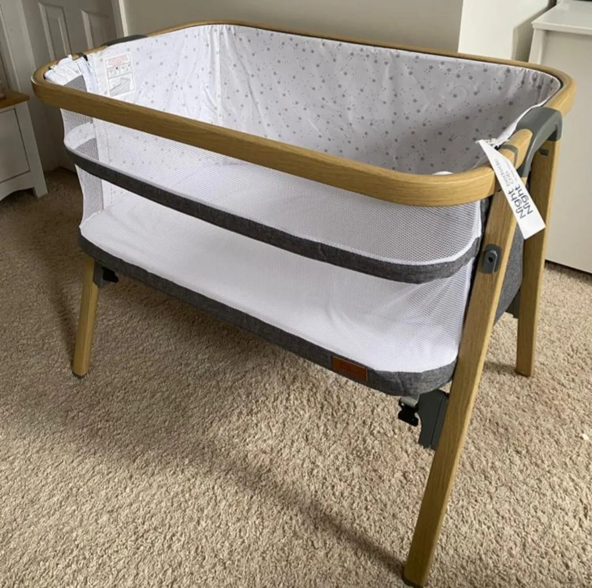 Baby elegance night night bedside crib - Image 4