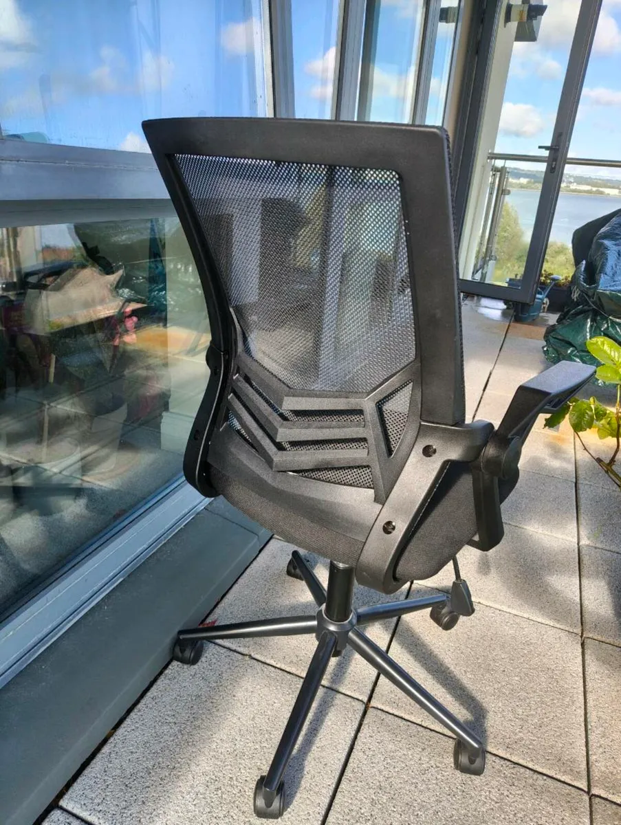 ASPERUP
Desk chair black mesh/black fabric - Image 2