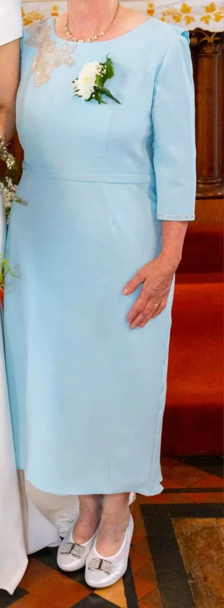 Blue Mother of Bride/Groom Dress for Sale - Image 1
