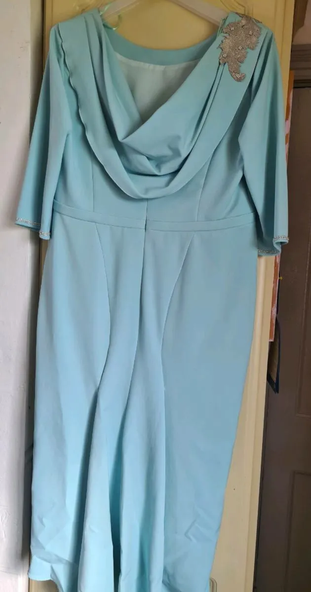 Blue Mother of Bride/Groom Dress for Sale - Image 2