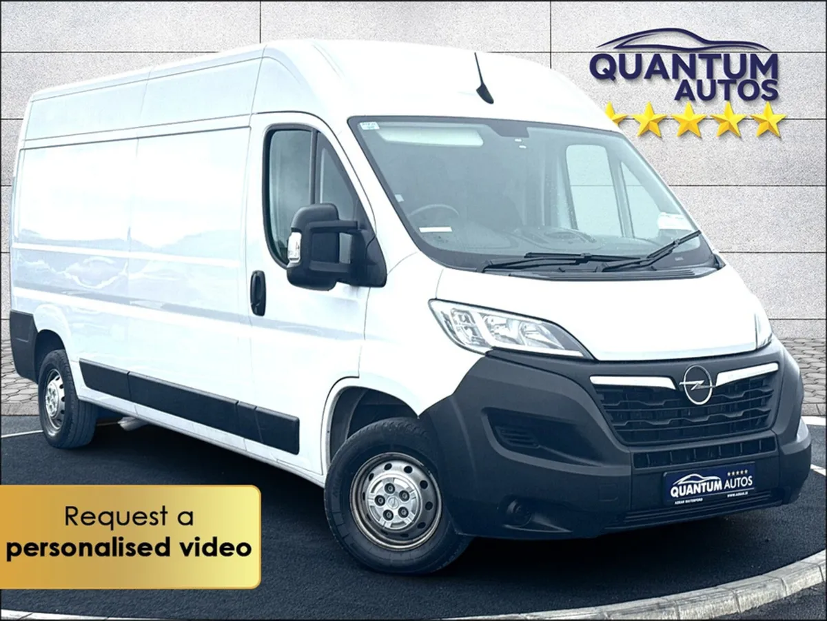 Opel Movano 2022 L3H2 3.5TONNE 2.2CDTI 140BHP €83 - Image 1