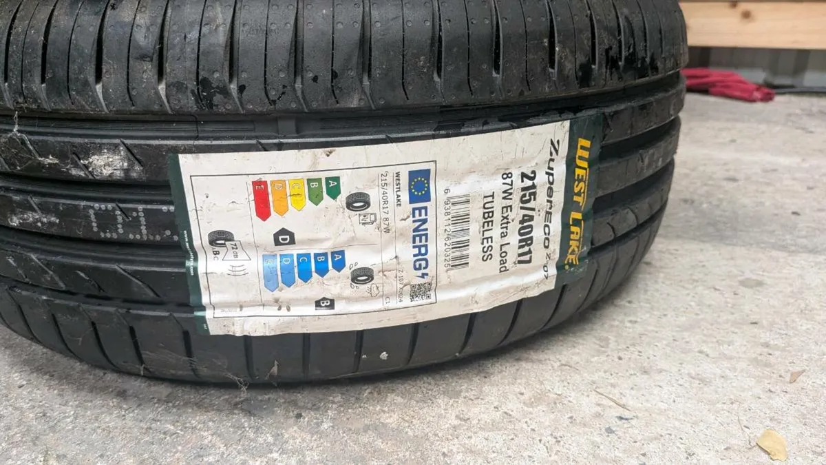 Westlake 215/40/17 tyres (new & unused) - Image 2