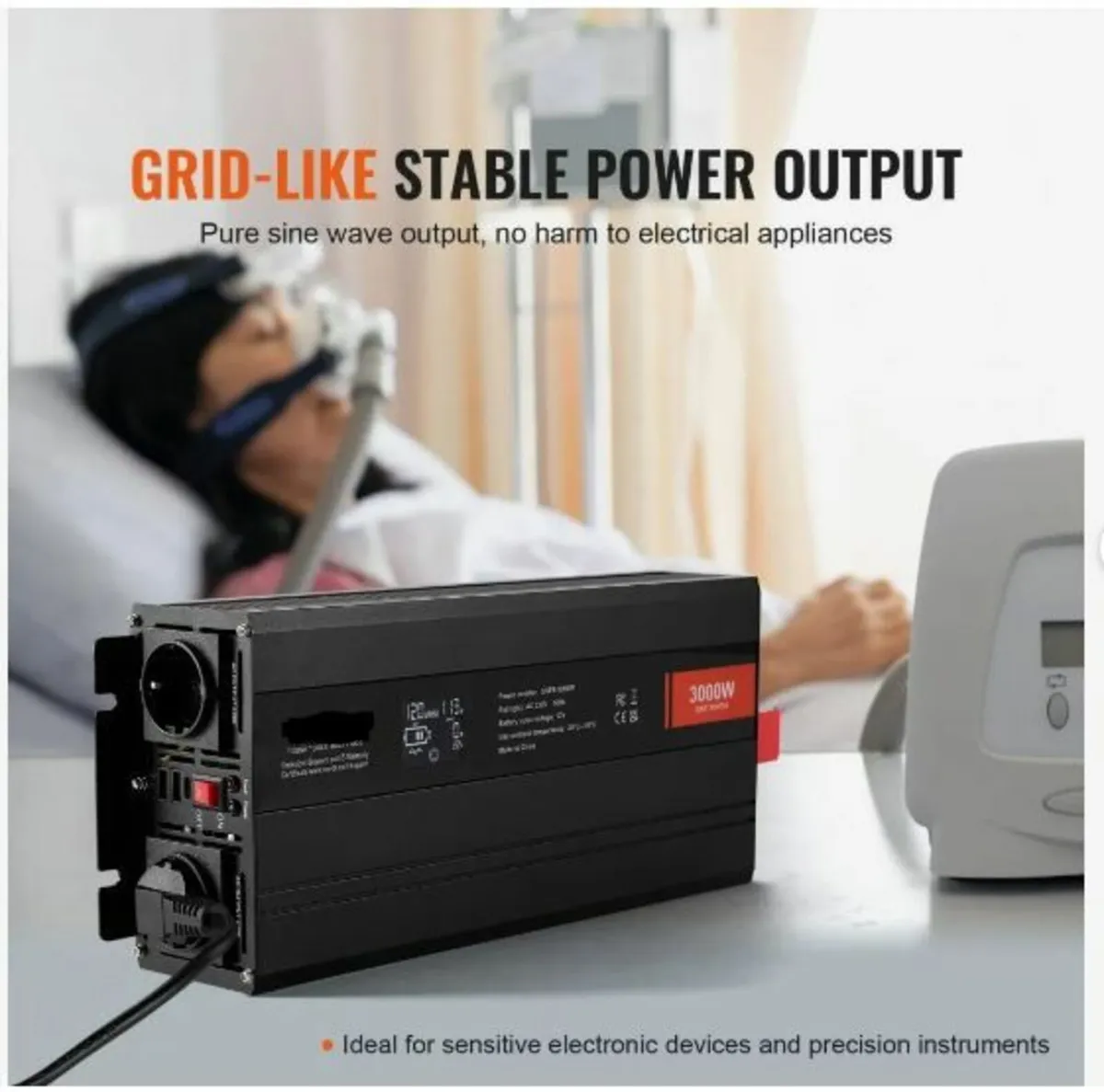 Pure Sine Wave Inverter, 3000 Watt, DC 12V - Image 4