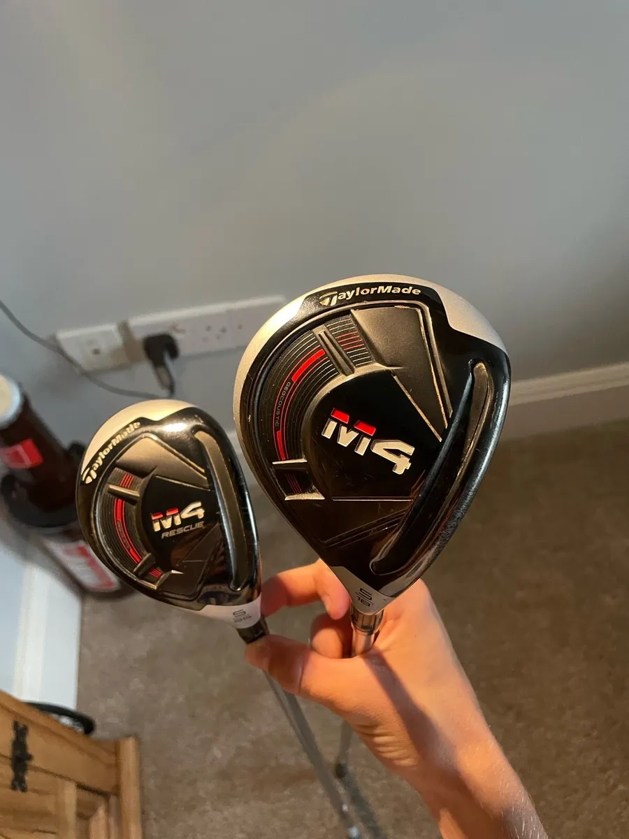 Taylormade m4 5 hybrid and 5 wood - Image 1