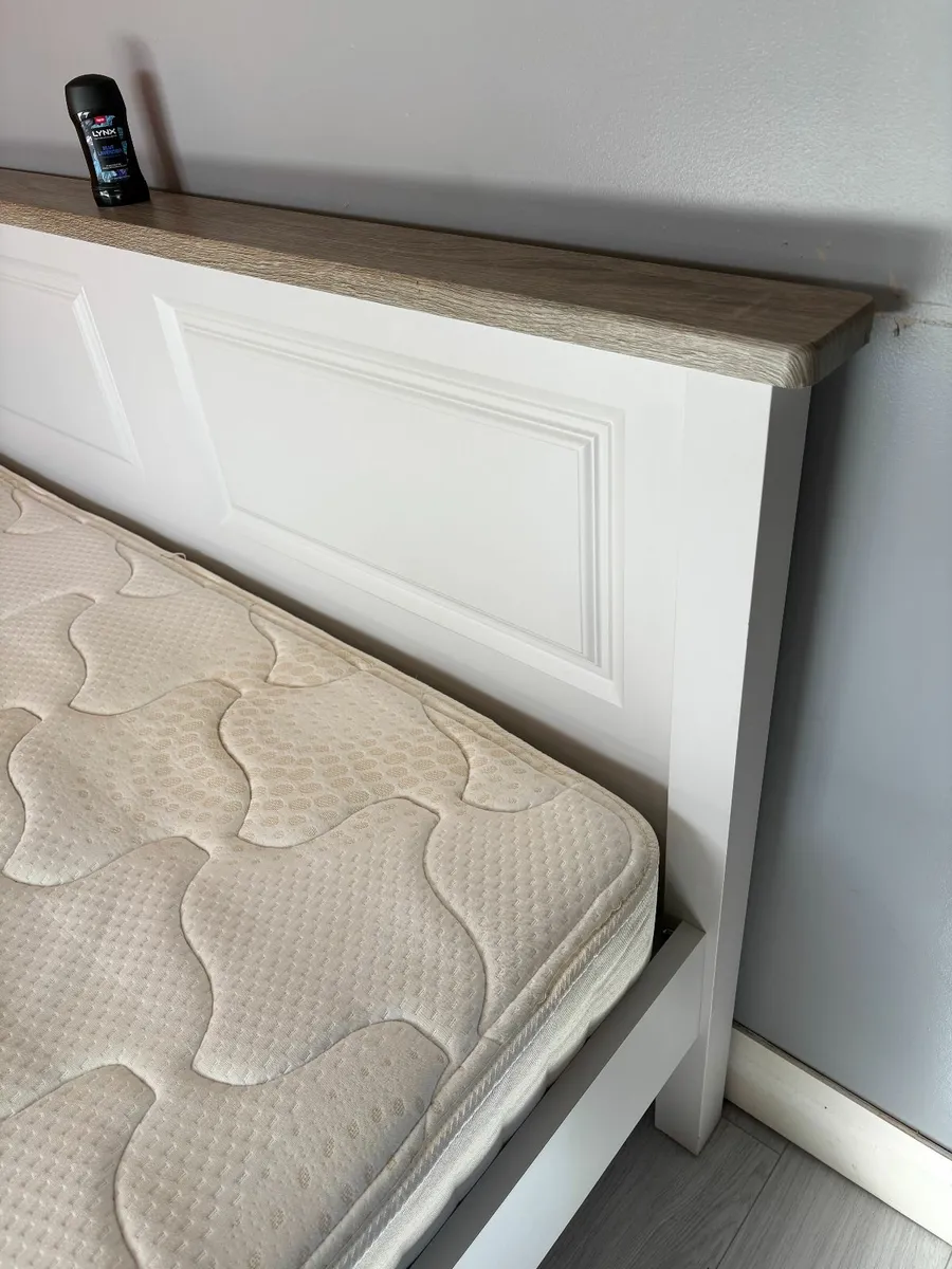 5 foot Bed frame & Mattress - Image 2