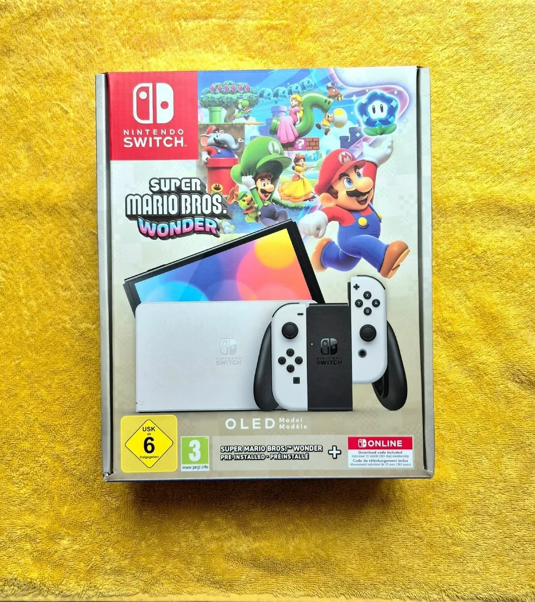 Nintendo Switch OLED - W/Super Mario Bros Wonder - Image 1