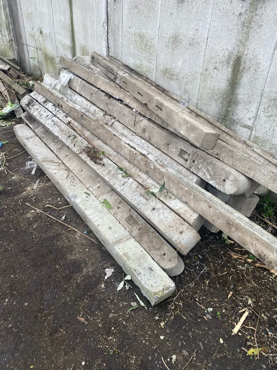 Concrete posts & blocks - Image 1