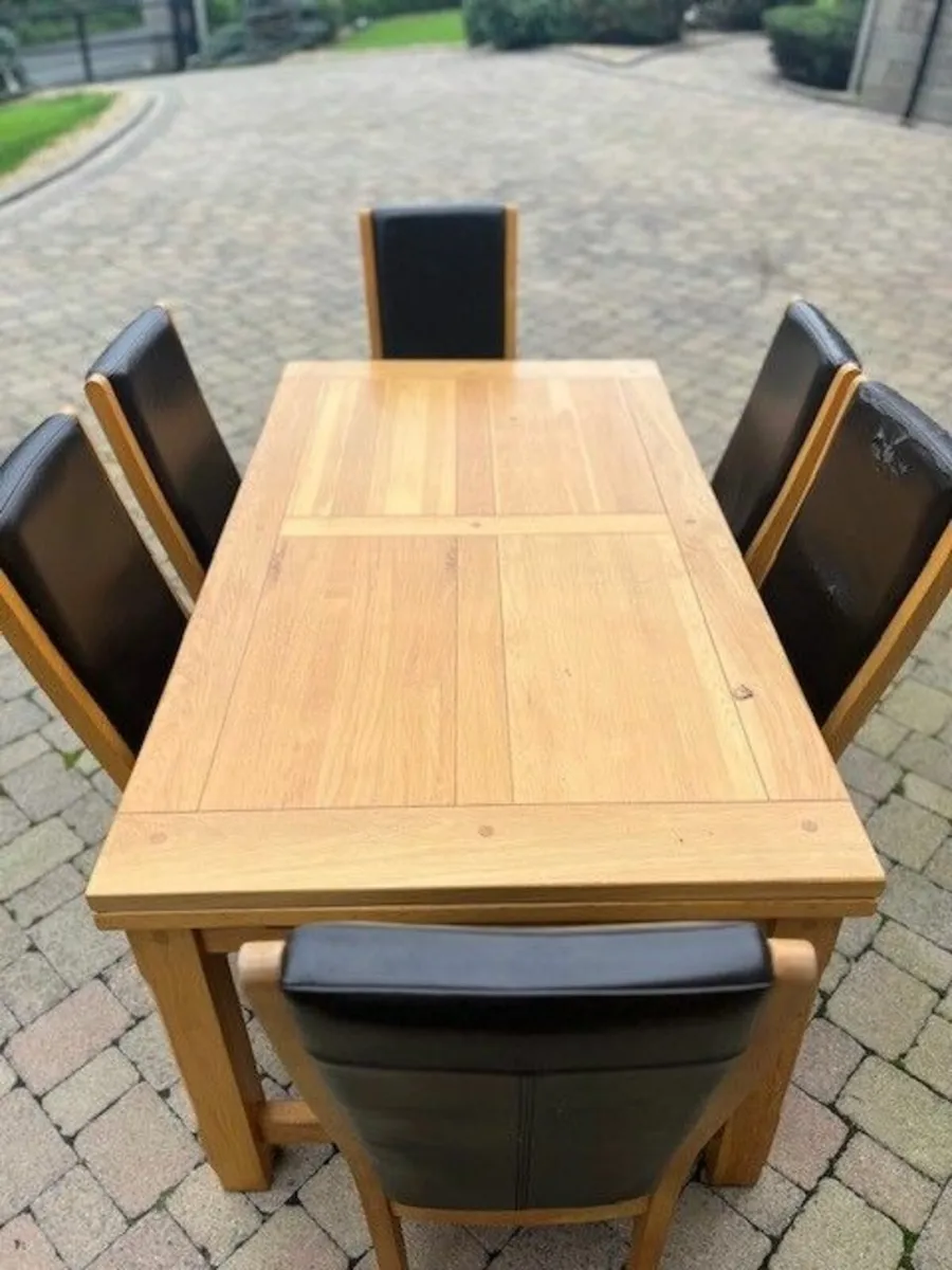 Dining Table and 8 Chairs - Image 3