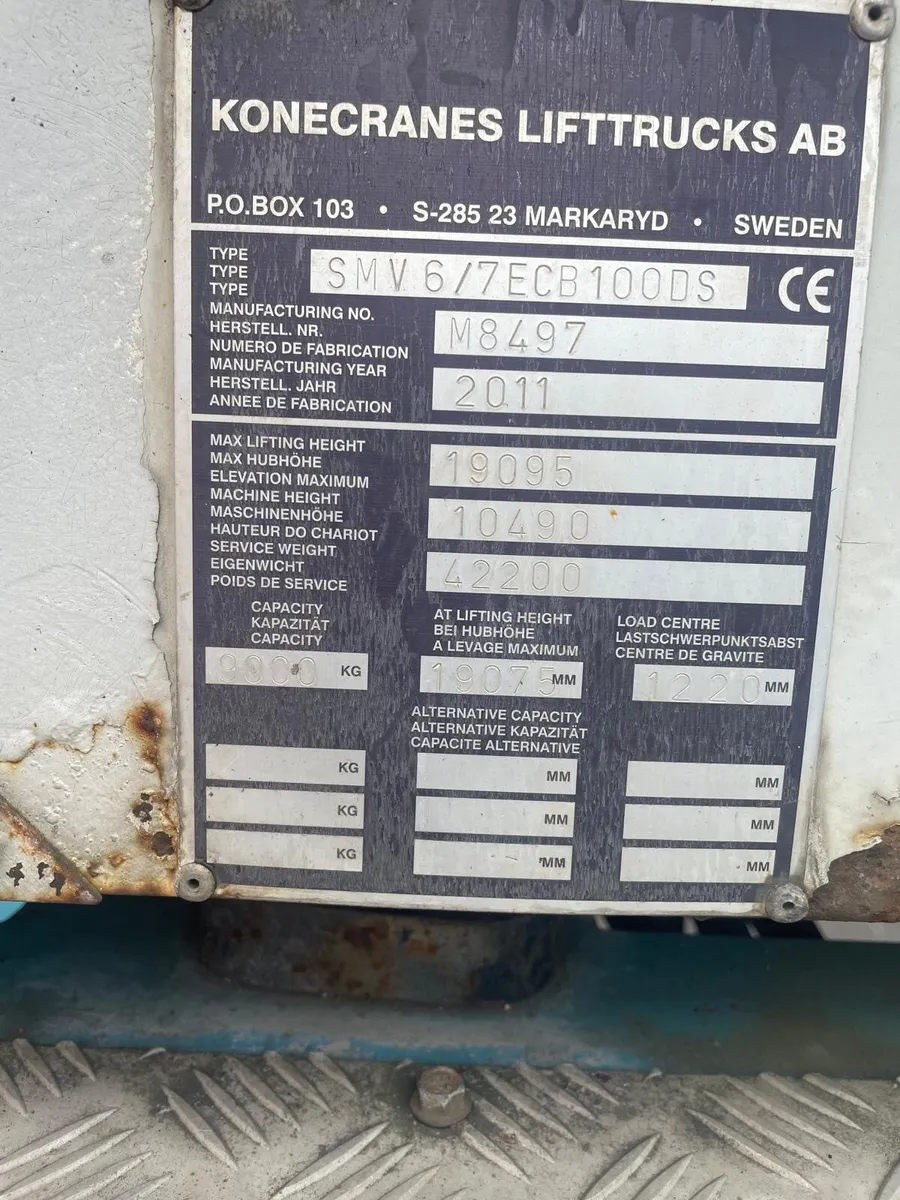 2 Konecrane Container Handler 2011 - Image 2