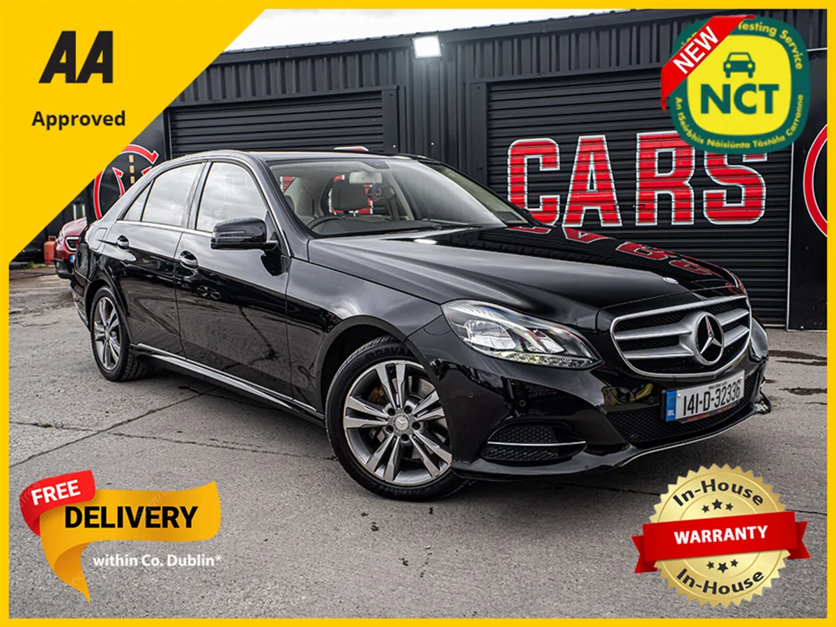 2014 Merc E250 BE Auto/New NCT/1yr warranty - Image 1