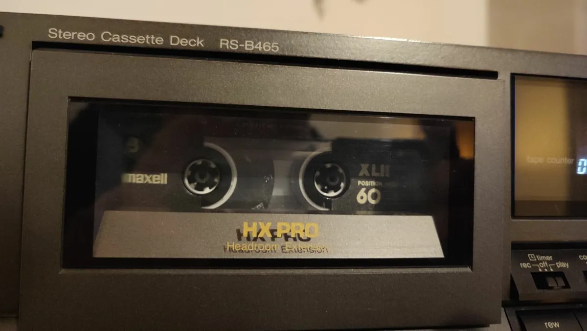 Technics RS-B465 HX .Tape Deck/Casette Player. VGC - Image 3