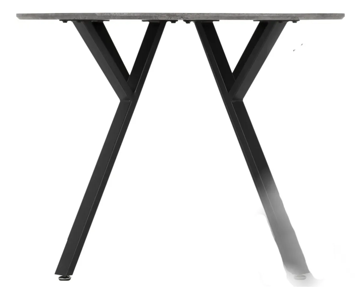 Dinning table and two chairs - Image 3