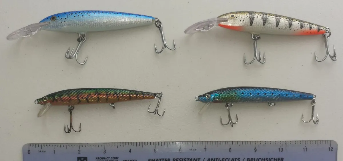 Pike fishing plugs