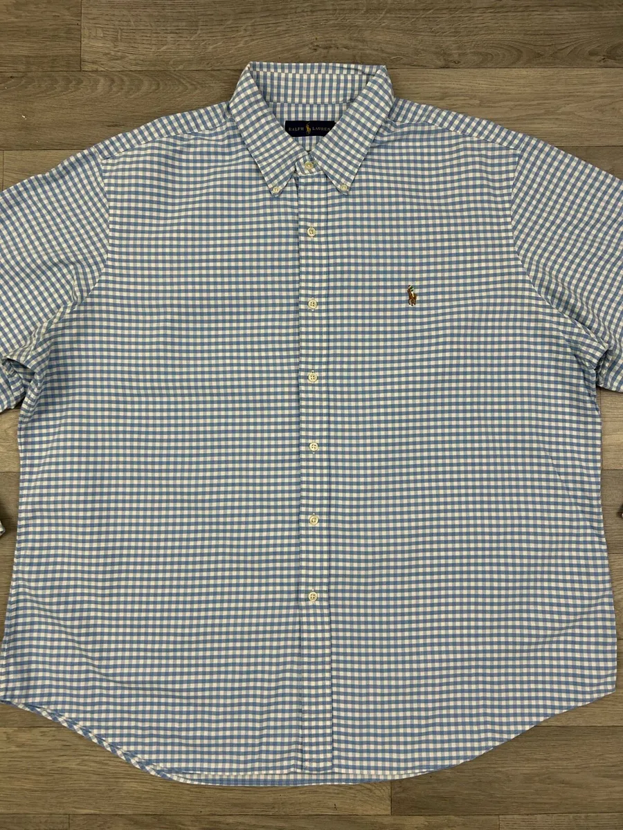 Polo Ralph Lauren Oxford Check Shirt Mens XXL - Image 2