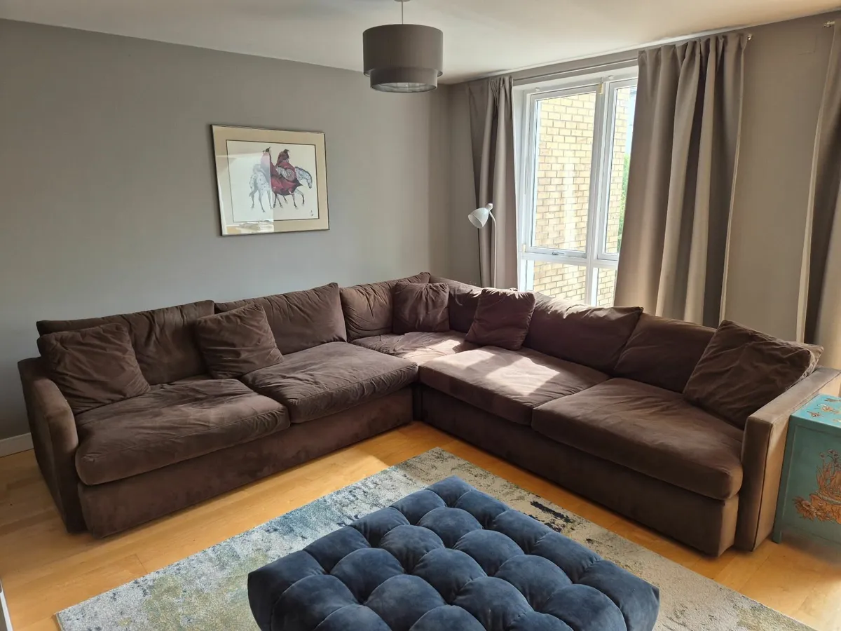 Sofa.   Deep 3-Piece L-Shaped Sectional Sofa from - Image 1