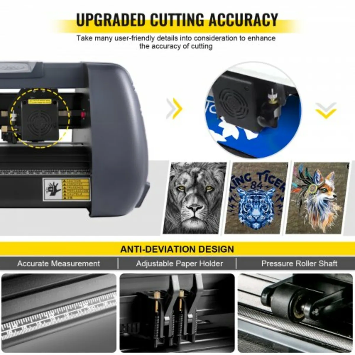 Vinyl Cutter Machine, 375mm Vinyl Printer, Maximum - Image 2