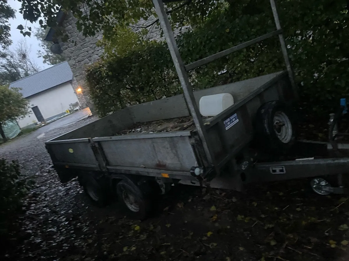 Ifor Williams builders trailer - Image 1