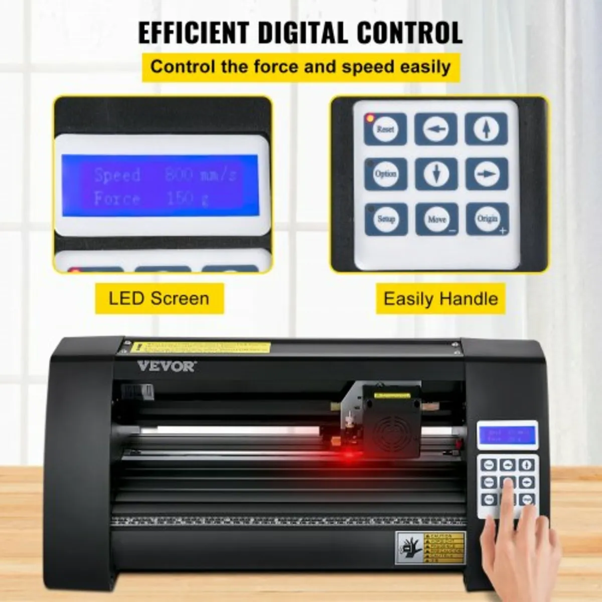 Vinyl Cutter, 375mm Vinyl Plotter, LED Screen Plot - Image 2