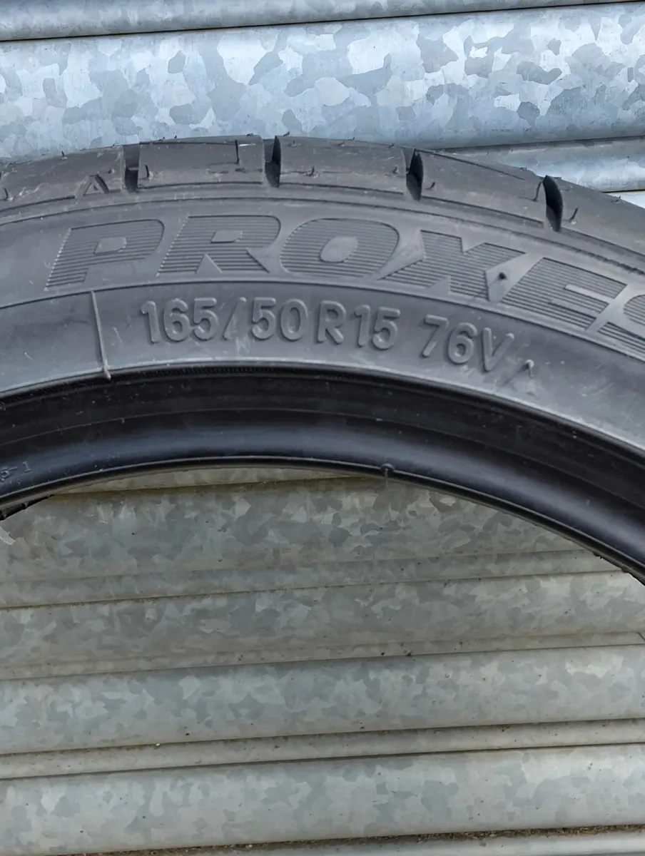Toyo tyres 165/50R15 for sale - Image 3
