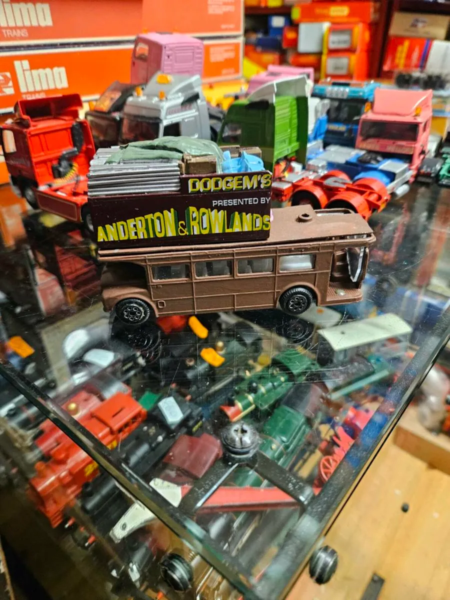 Corgi Circus Fair Ground Code3 Bus - Image 1