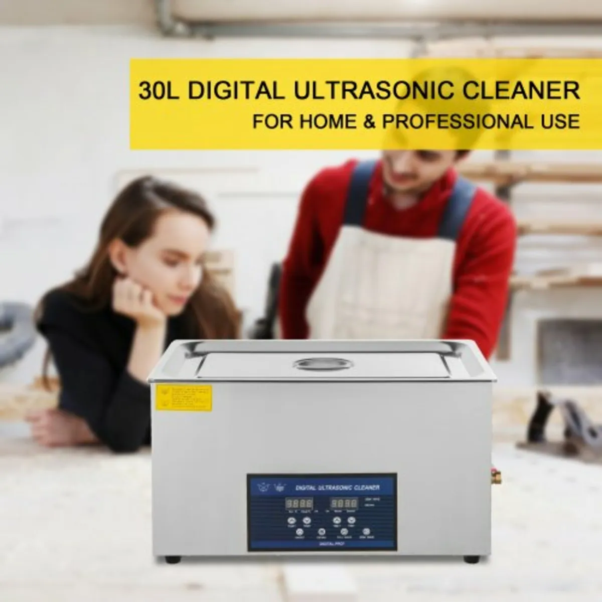 30L Ultrasonic Cleaner Dual Frequency Ultrasonic C - Image 2