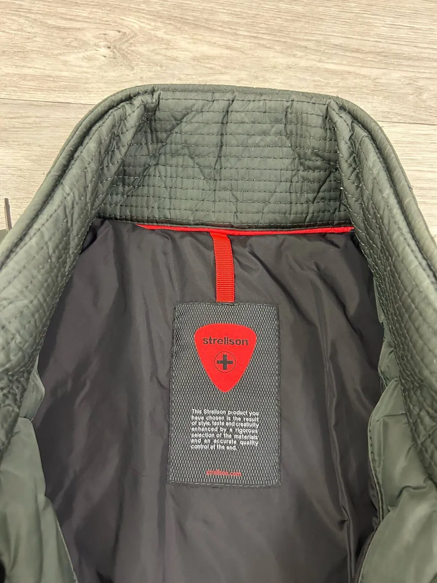 Strellson Quilted Padded Utility Jacket Mens M - Image 4