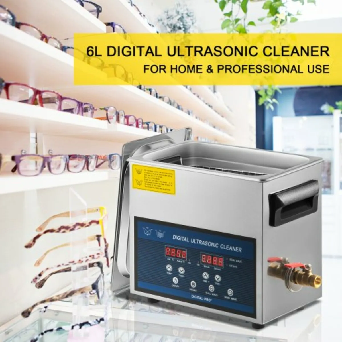 6L Ultrasonic Cleaner Dual Frequency Ultrasonic Cl - Image 2