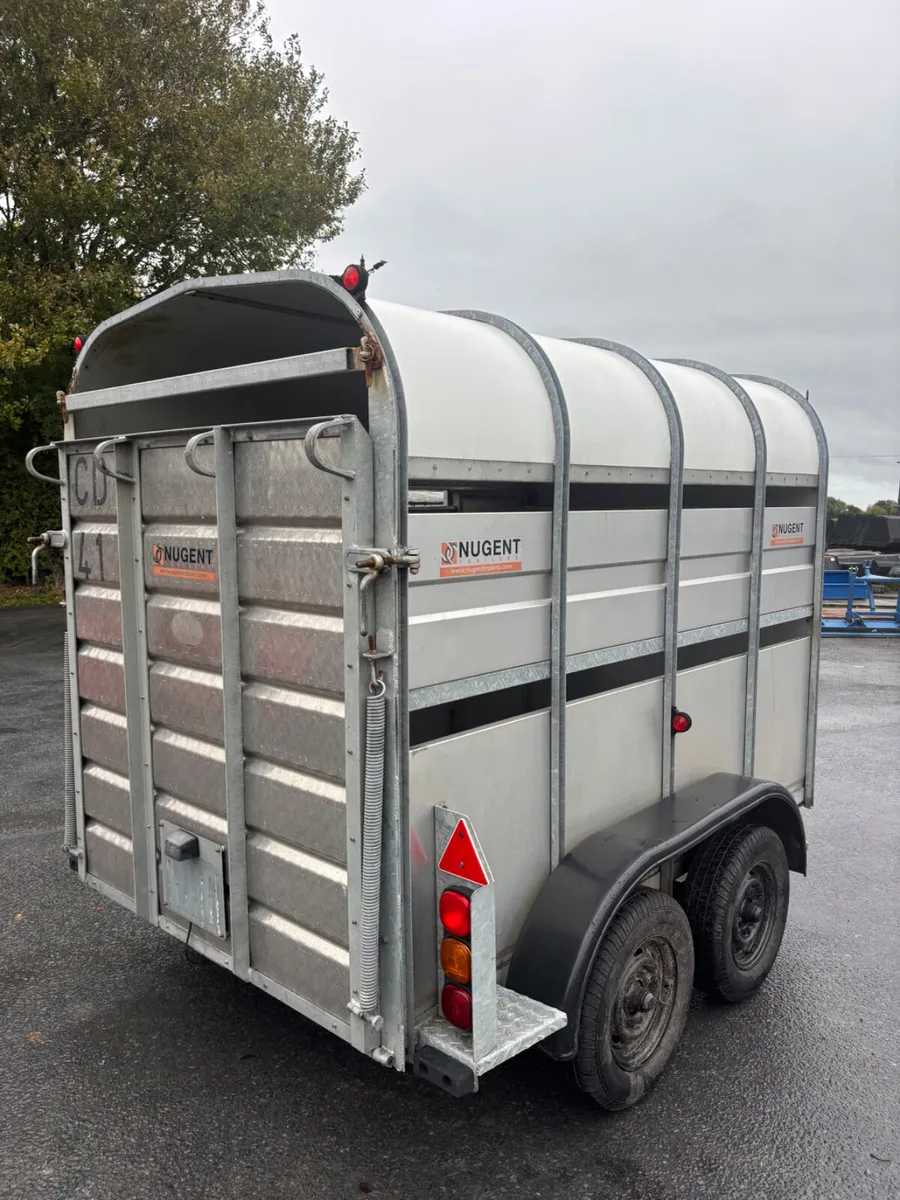 nugent 8ft livestock trailer - Image 1