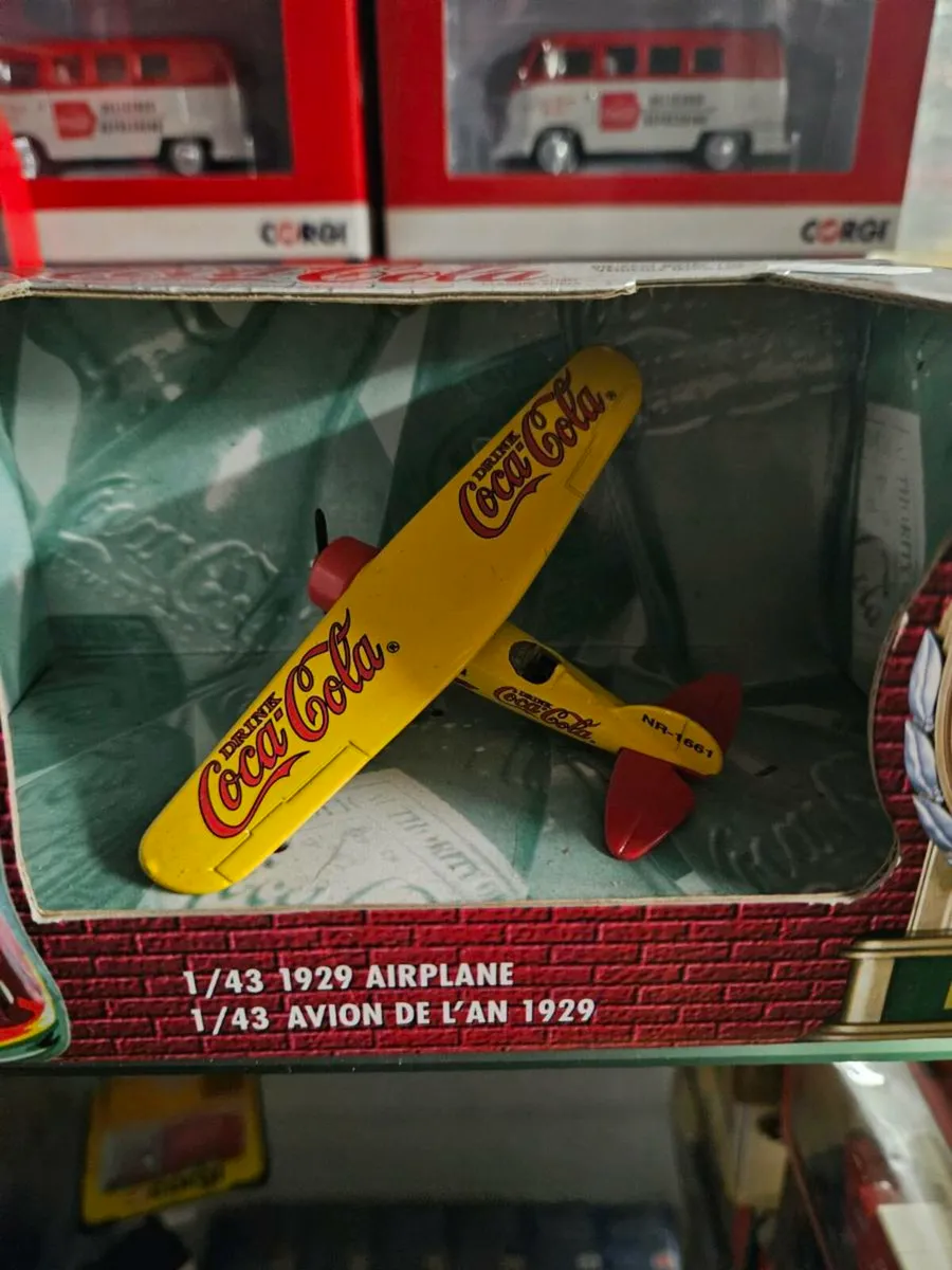 Corgi ERTL Coca Cola Aeroplane - Image 2