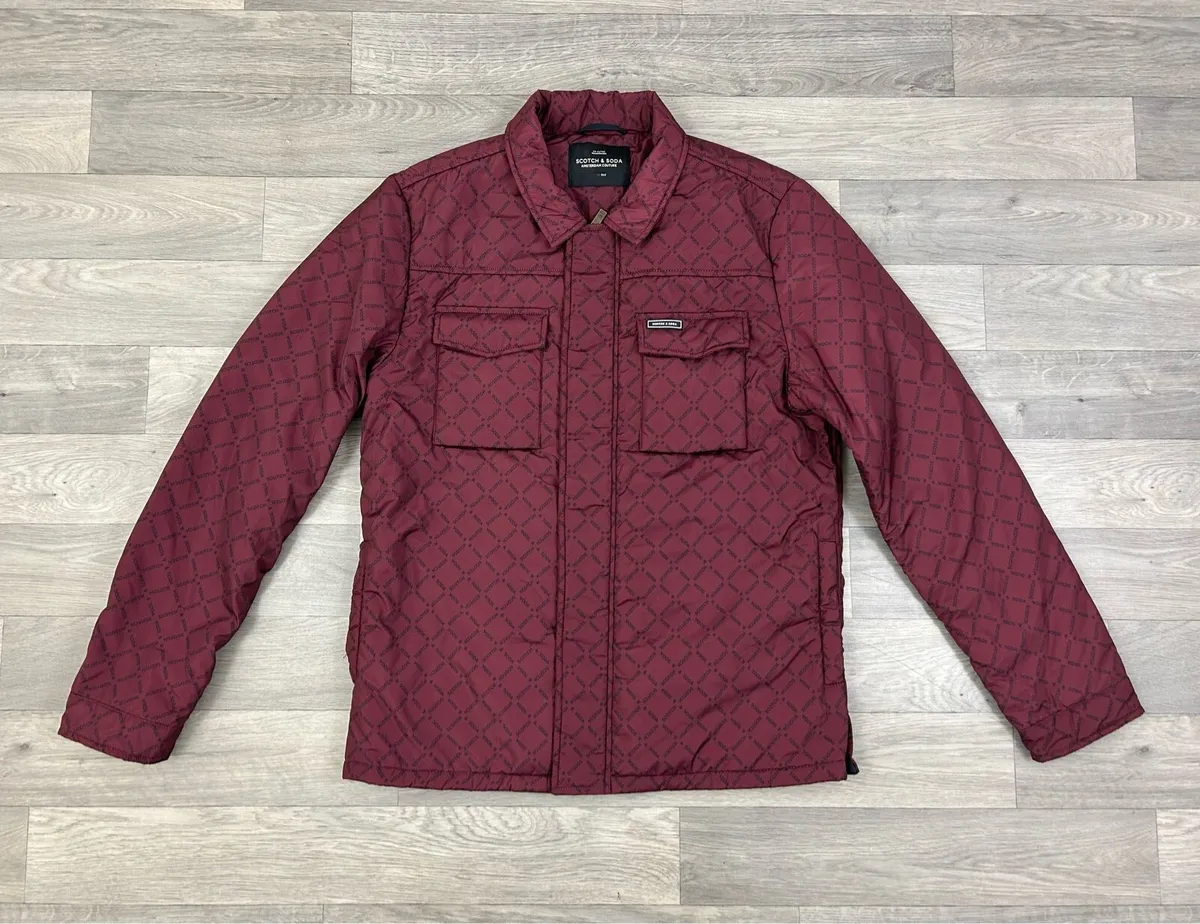 Scotch & Soda Padded Jacket Mens Medium - Image 1