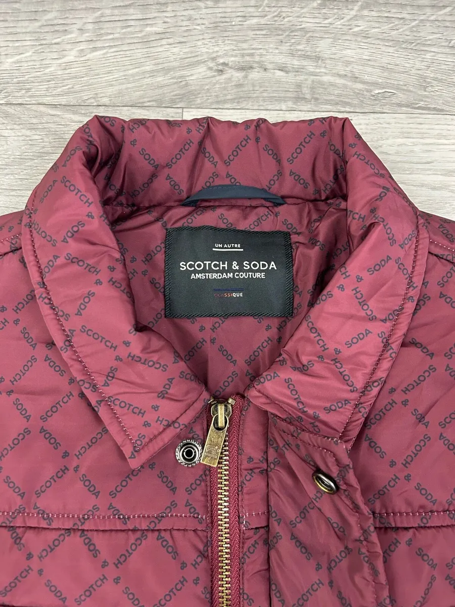 Scotch & Soda Padded Jacket Mens Medium - Image 4