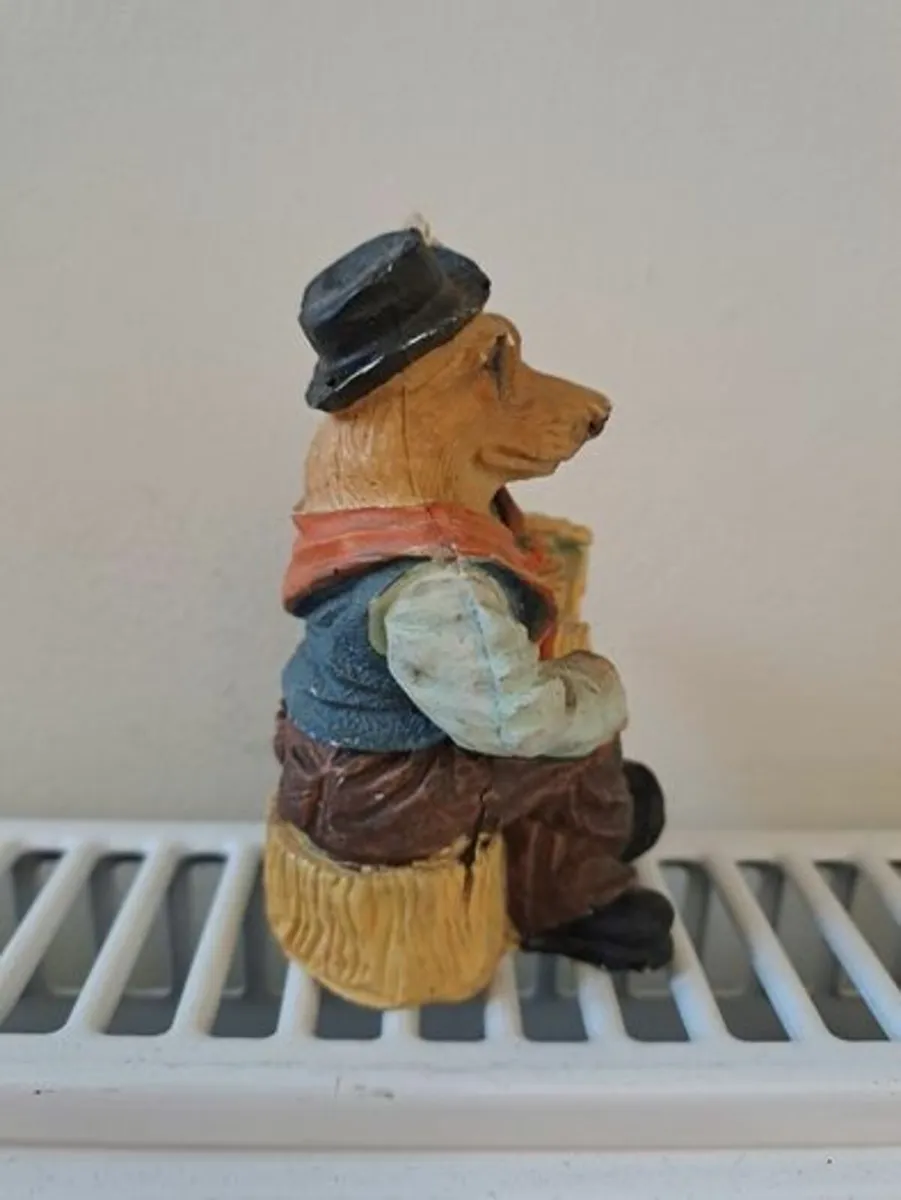 Ceramic Gentleman Dog figurine - Image 4