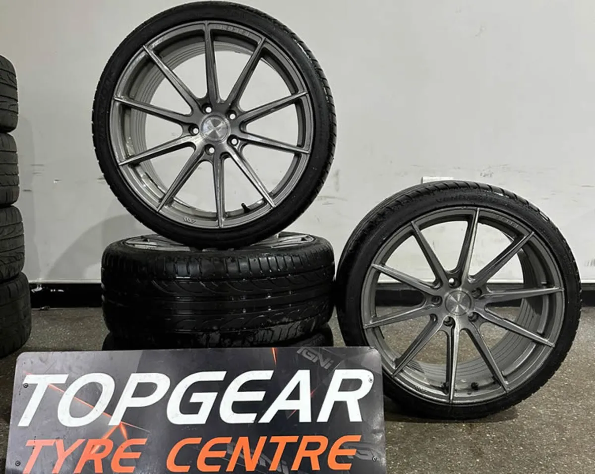 19" Ispiri FFR1 Alloys & Hankook Tyres for VW Golf - Image 1