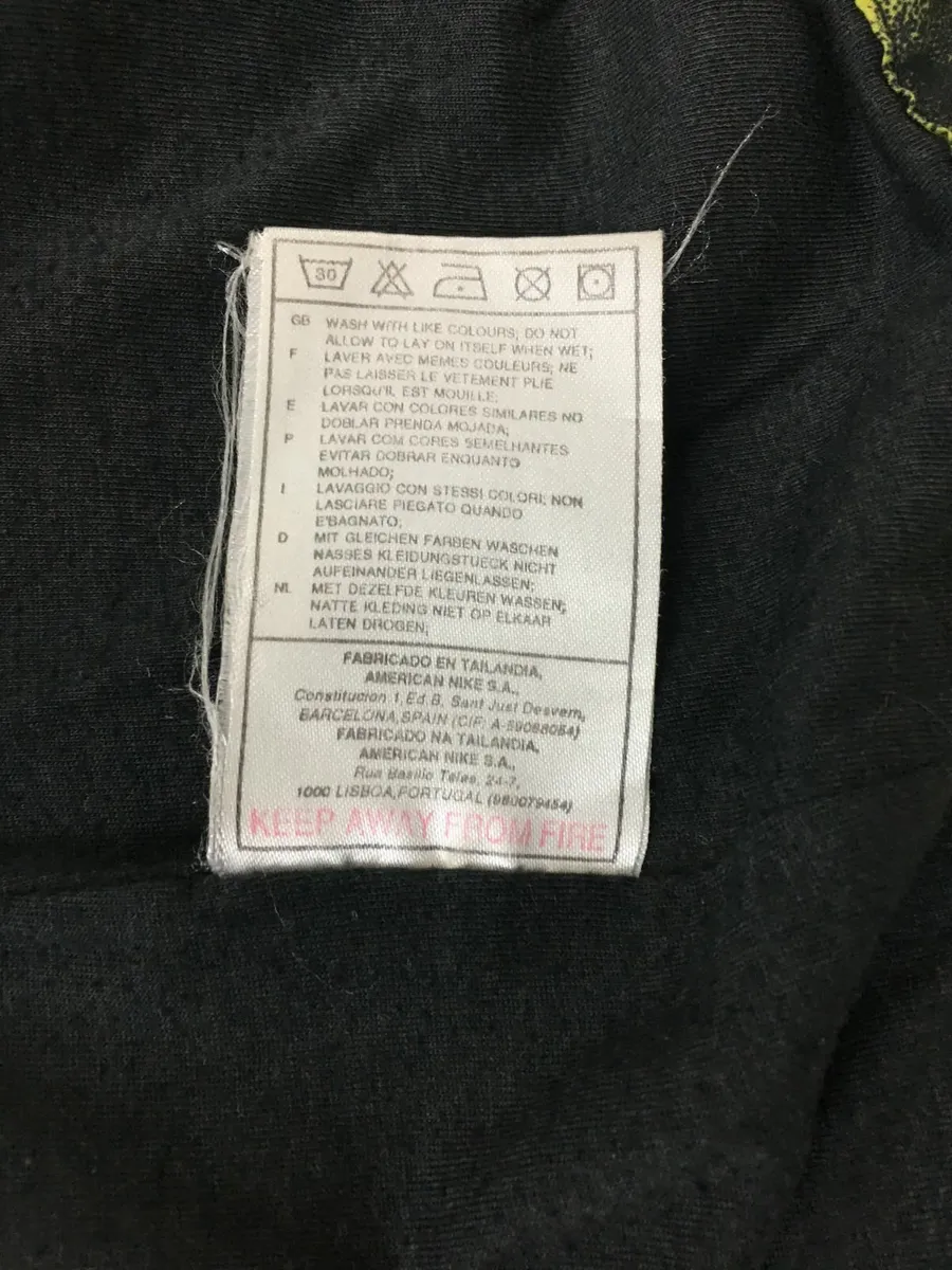Vintage 90s Nike Psychedelic Windbreaker Jacket M - Image 2