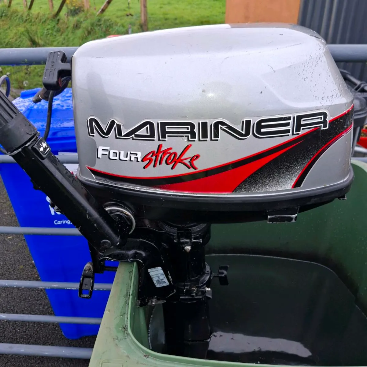 Mariner 6hp  4 stroke outboard motor - Image 1