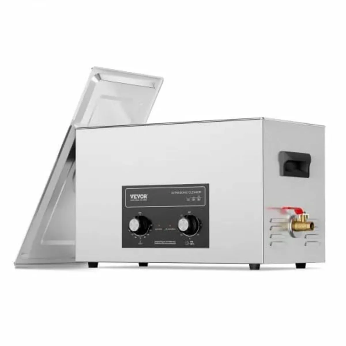 30L Ultrasonic Cleaner with Heater Timer & Basket, - Image 1