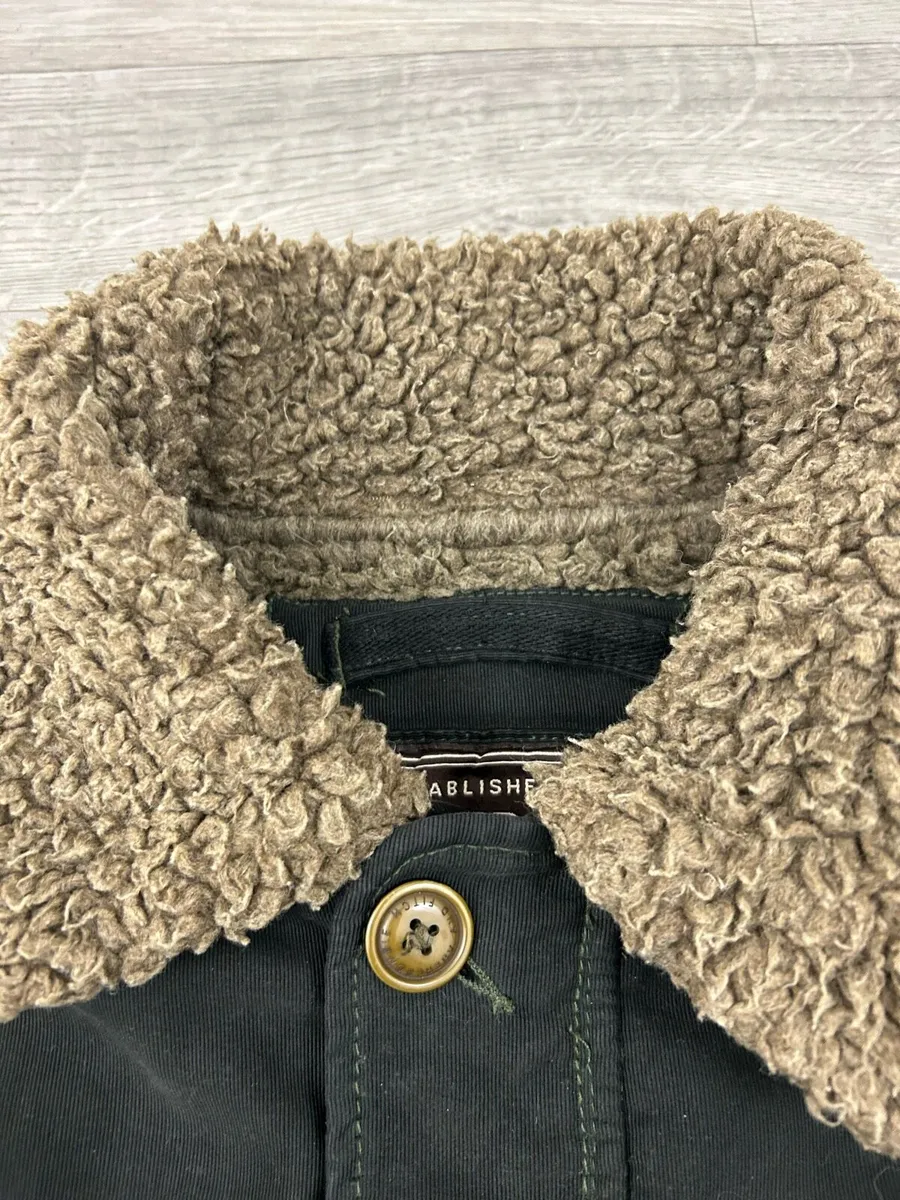 Vintage Abercrombie & Fitch Sherpa Fleece Jacket - Image 3