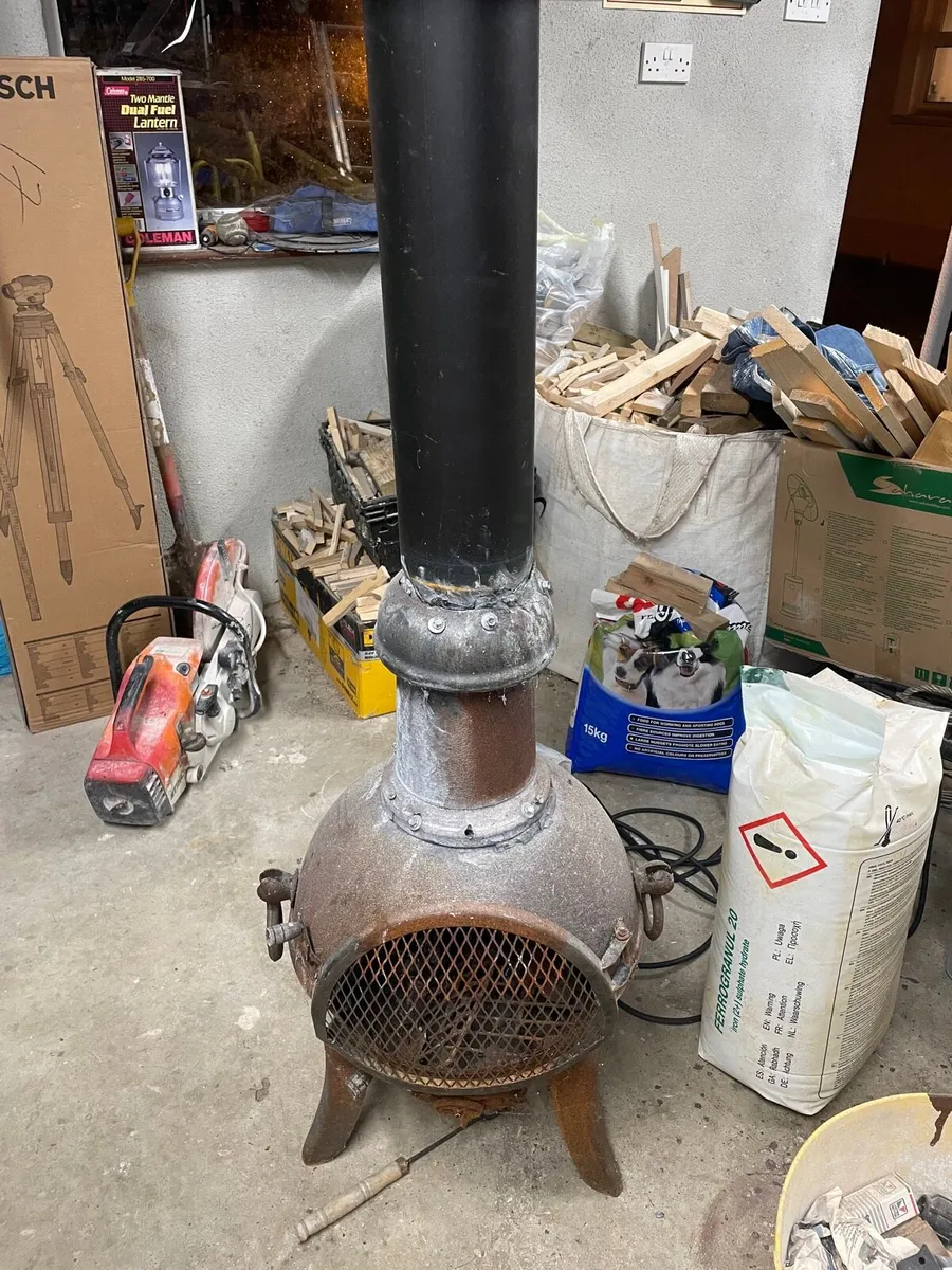 Outside stove