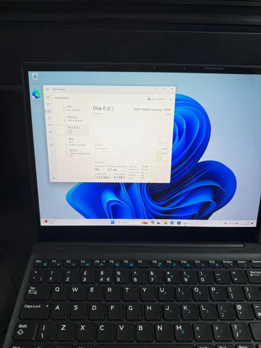 Dell Latitude 7285 Laptop i5/8GB/128SSD/2in1 - Image 4
