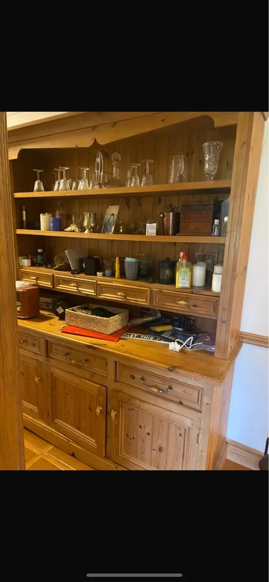 Antique pine dresser